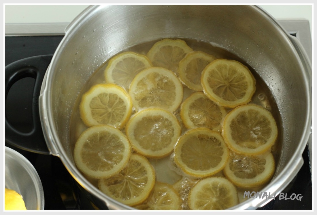 Kandierte Zitronen - Monali Kuchenblog