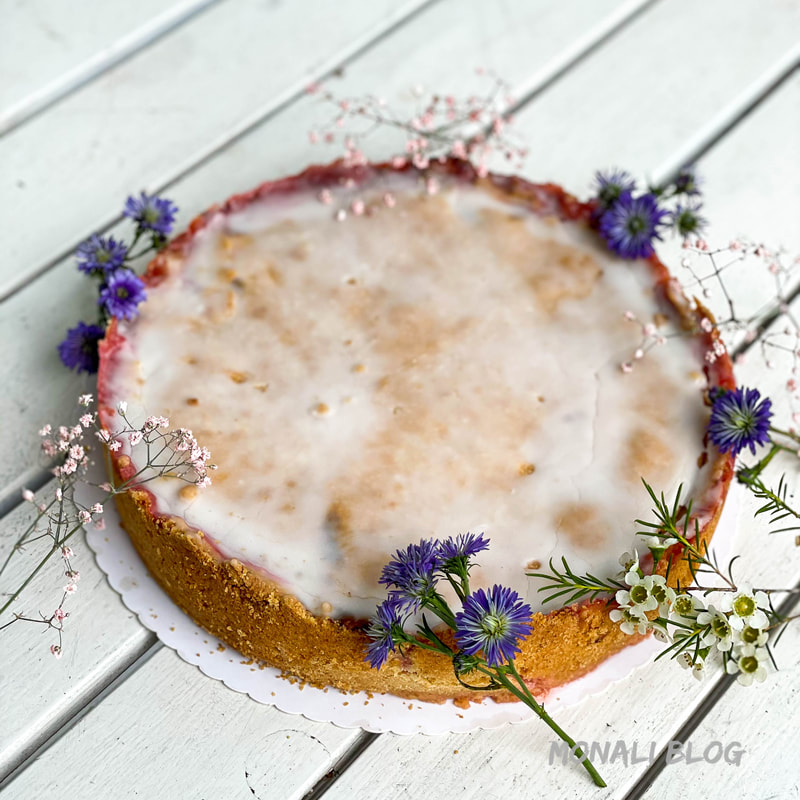 Rhabarberkuchen - Monali Kuchenblog